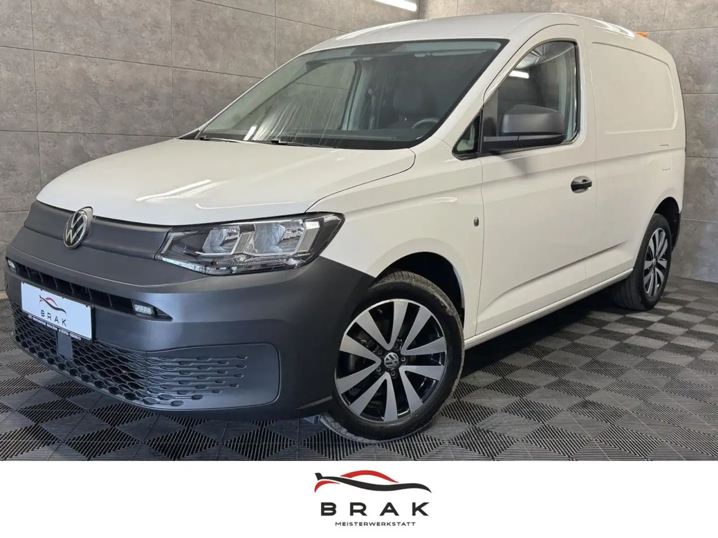 Volkswagen Caddy Cargo 2.0 TDI Klima-Auto*Tempomat*Flügel Weiß - 1