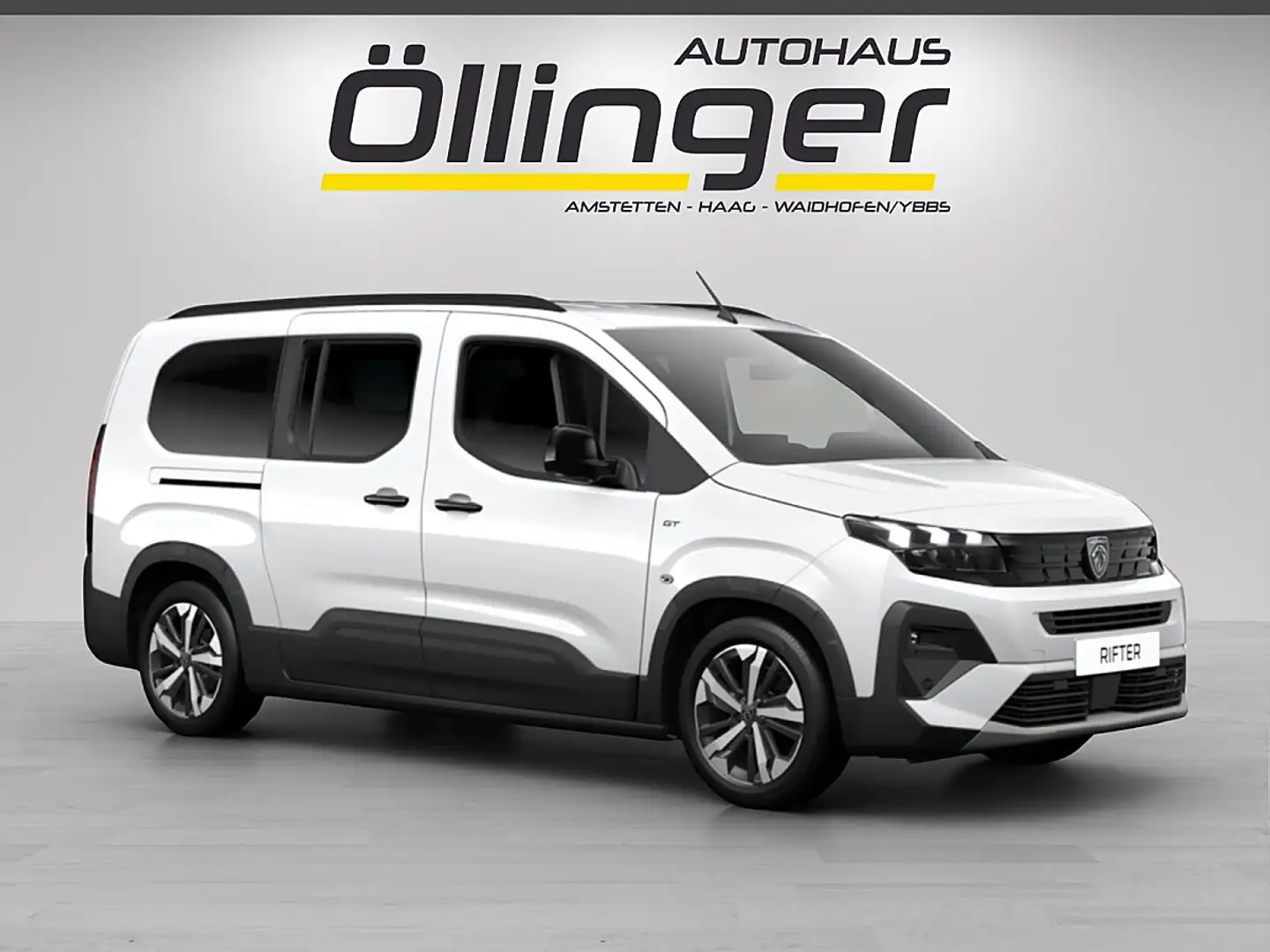 Peugeot Rifter Lang Diesel 130 GT EAT8 Weiß - 1