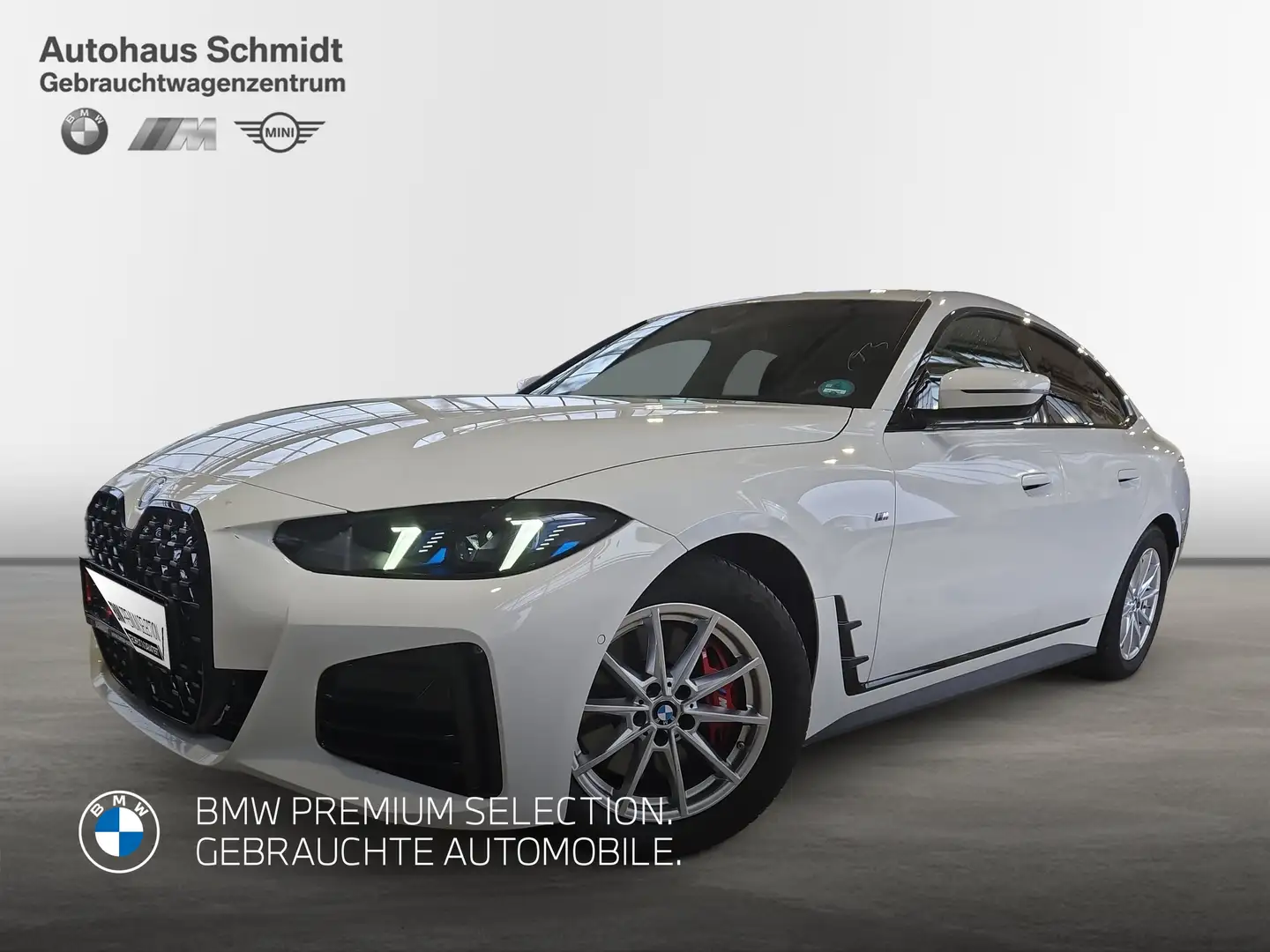 BMW 430 i xDrive Gran Coupé*475€ netto*M Sportpaket Pro*Pa Weiß - 1