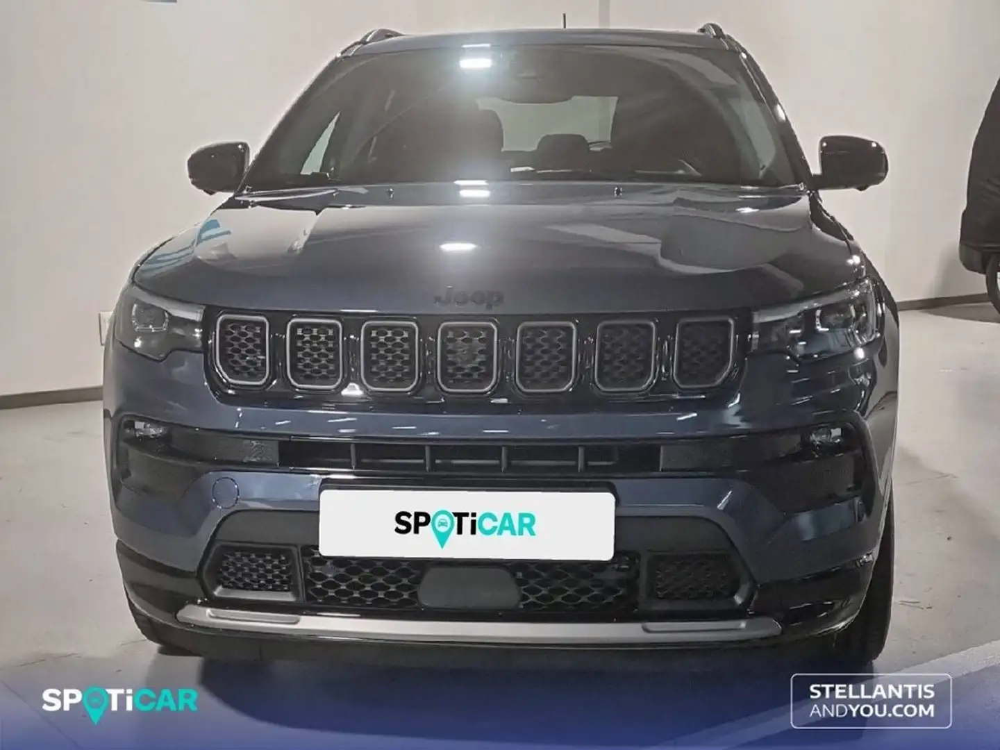 Jeep Compass eHybrid MHEV First Edition Bleu - 2
