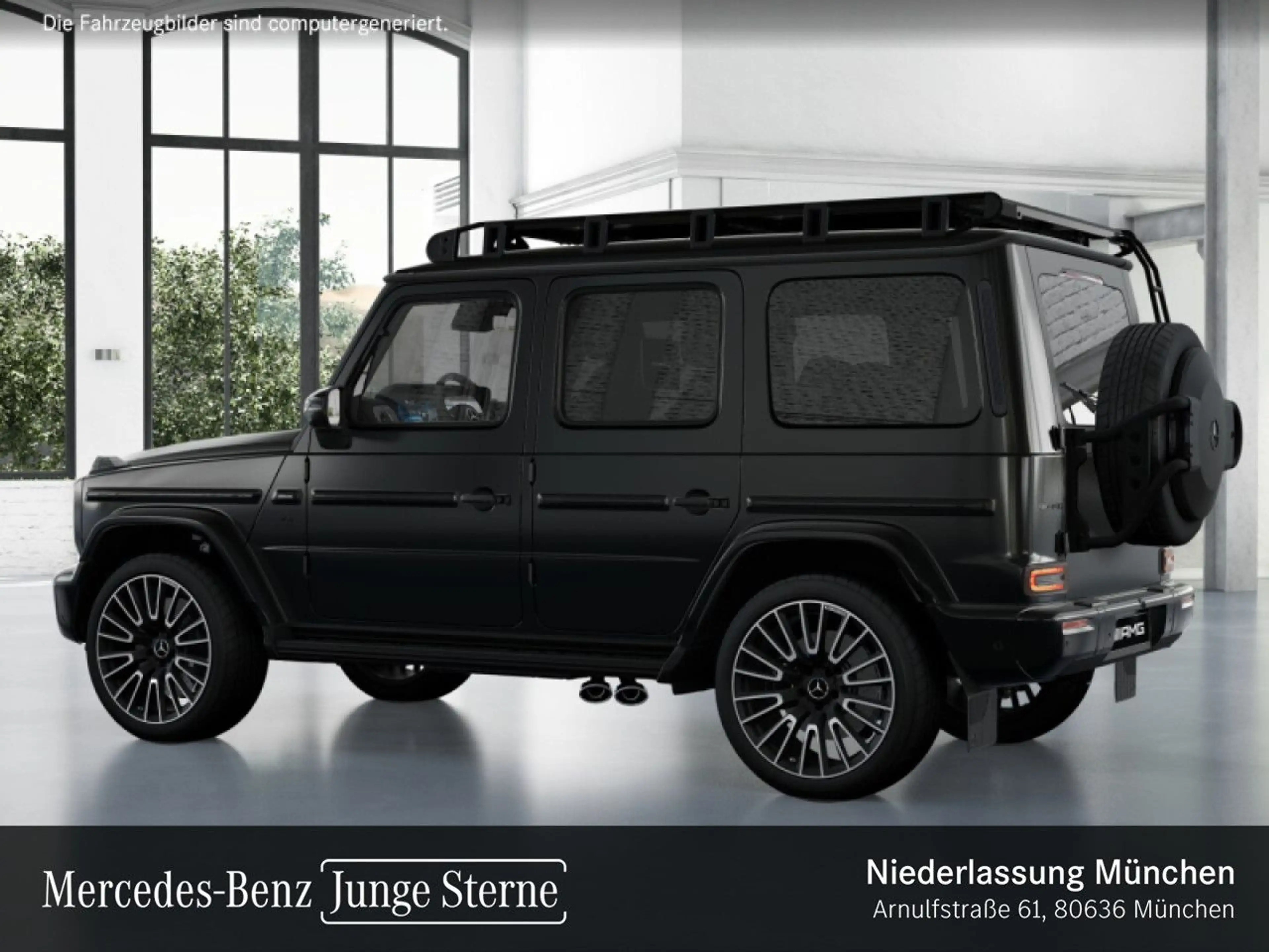 Mercedes-Benz G 63 AMG Fondent 360° Stdhzg Multibeam Burmester — photo 14