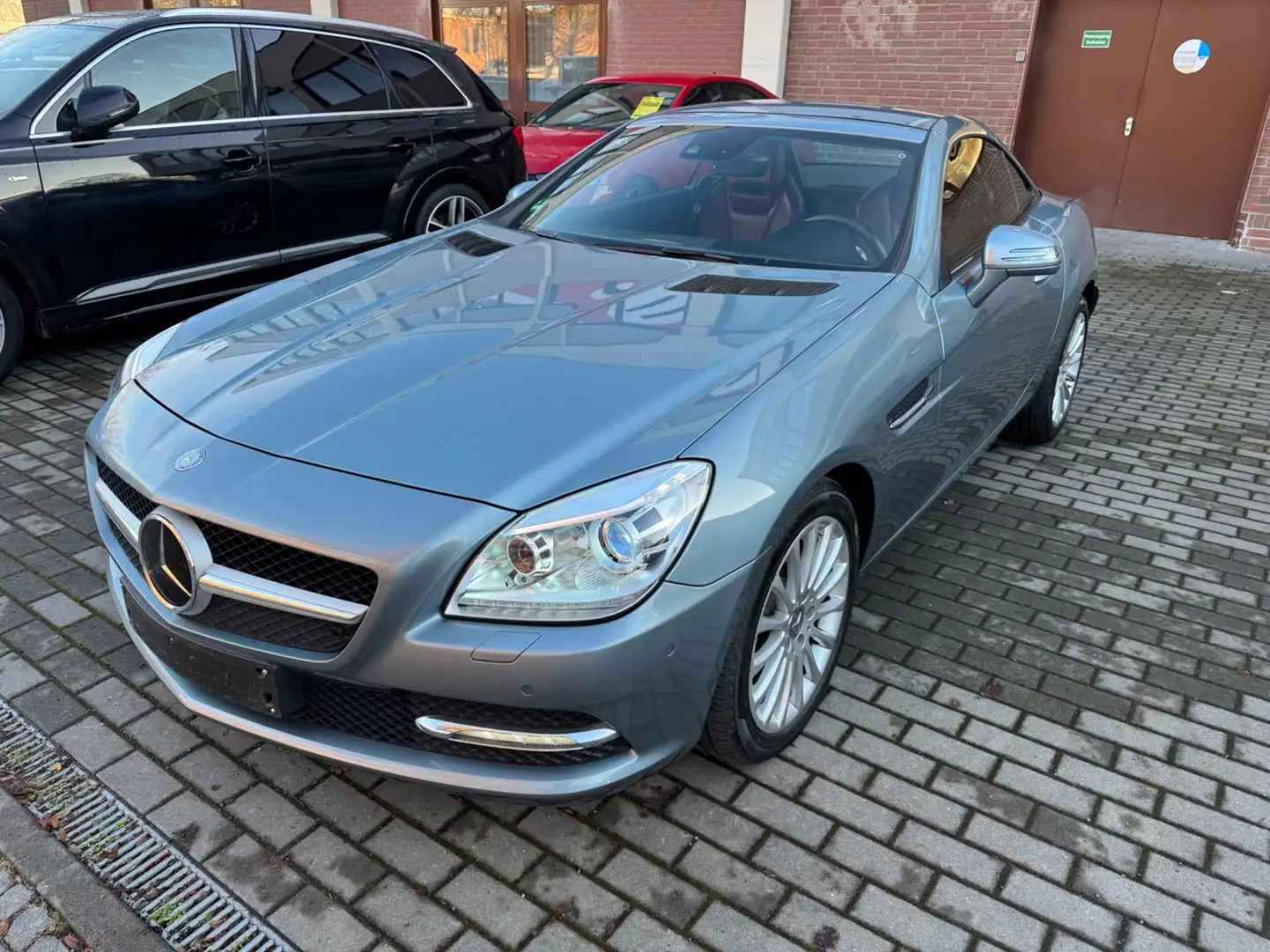 Mercedes-Benz SLK 350 BlueEFF. Edition 1 Autom. Gris - 2