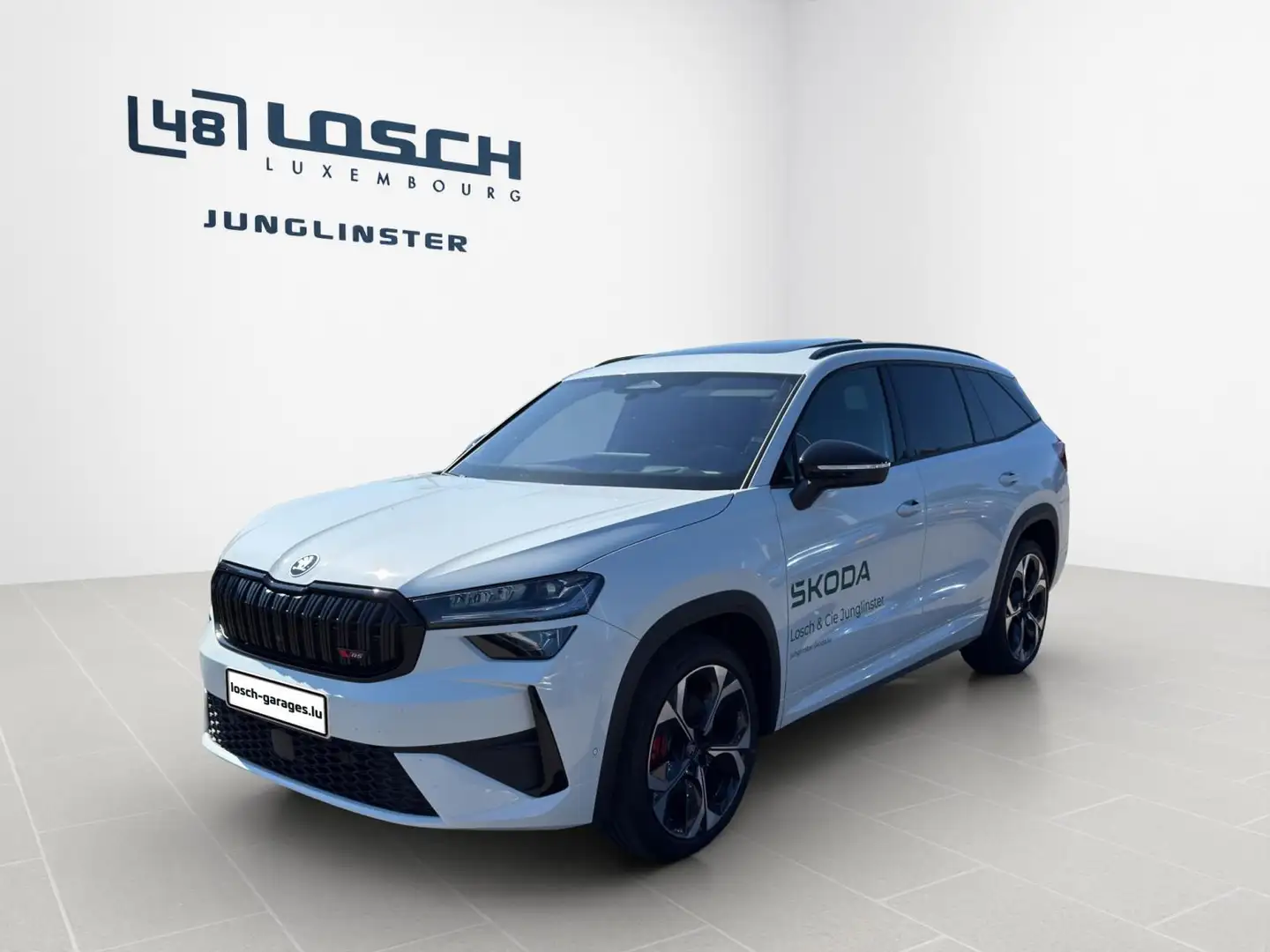 Skoda Kodiaq RS 2.0 TSI 265 PS DSG7 4X4 Blanc - 1