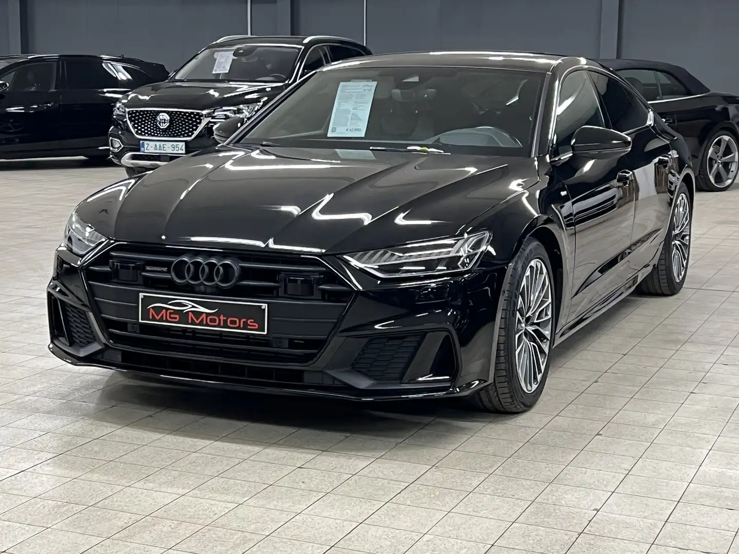 Audi A7 PHEV 55 TFSI e Quattro S tronic S LiNE PANO CAMERA Zwart - 1
