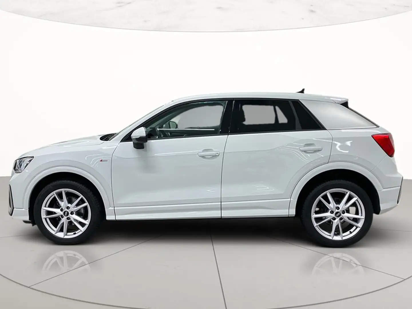 Audi Q2 35 1.5 tfsi s line edition s-tronic Blanc - 2