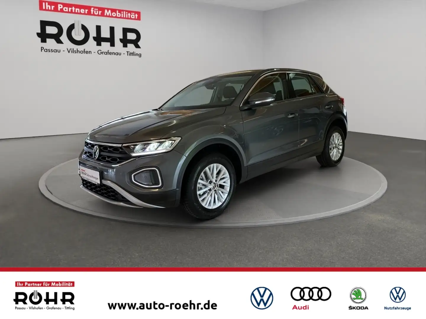 Volkswagen T-Roc Limited Edition 1.0 TSI BMT (Garantie 04/2029.AHK. Gris - 1