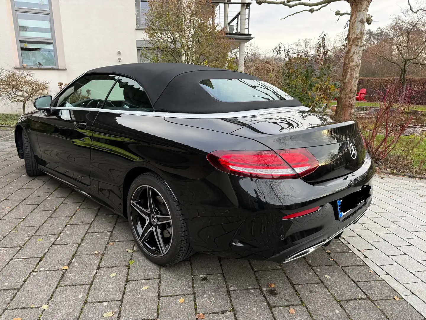 Mercedes-Benz C 400 C 400 Cabrio 4Matic 9G-TRONIC Schwarz - 1