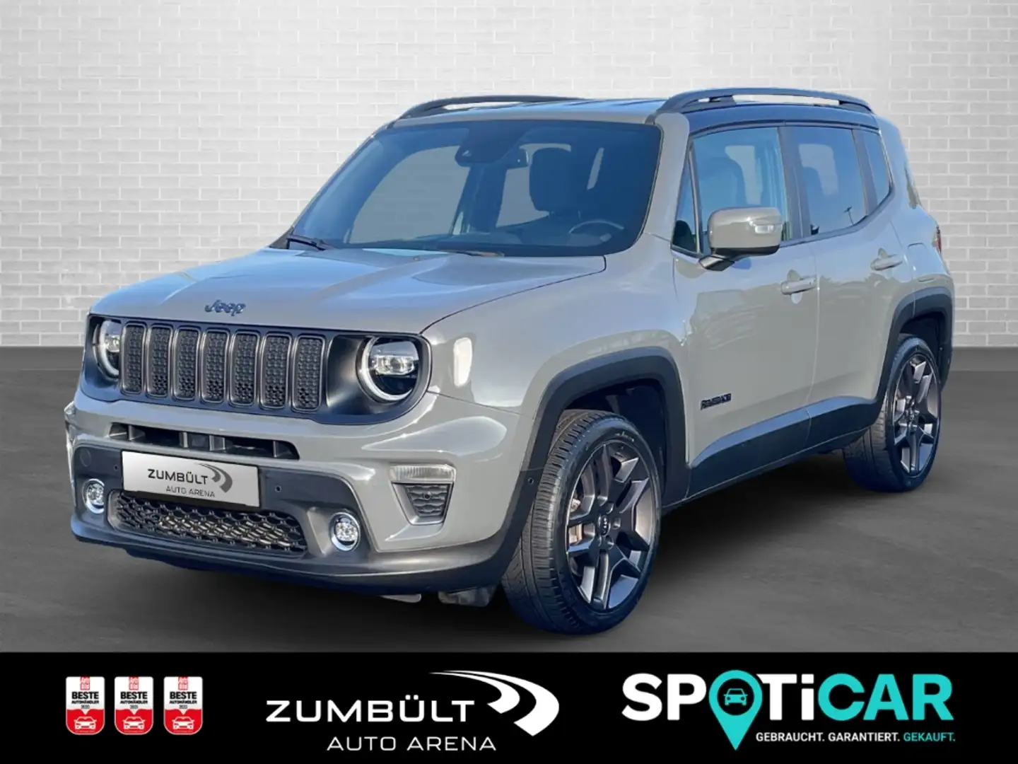 Jeep Renegade S 1.3 Plug-In PHEV +Allwetter Leder Android LED V Grau - 1