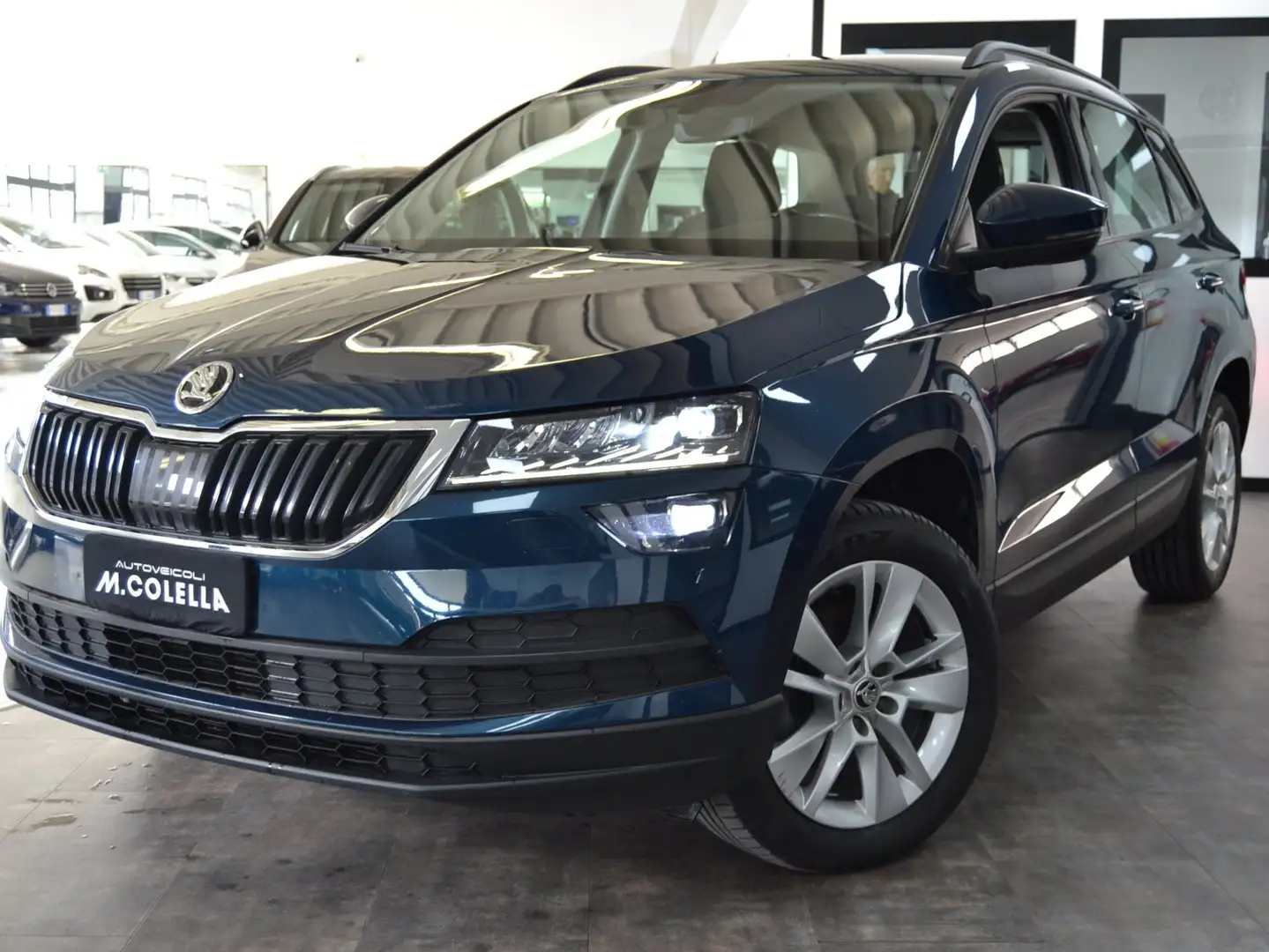 Skoda Karoq Karoq 1.6TDI 115CV Excecutive Navi/Xenon/Cruise/PK Blu/Azzurro - 1