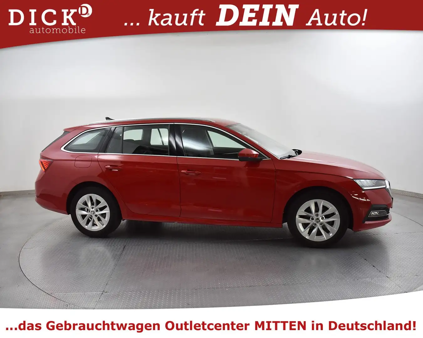 Skoda Octavia 2.0d Style VIRTU+MEMO+COLUM+LED+SHZ+HEAD Rot - 2