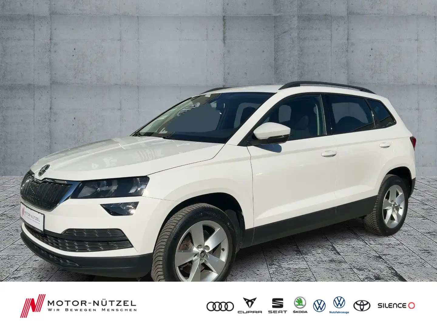 Skoda Karoq 2.0TDI 4x4 DSG AMBITION NAV+PDC+GRA+STDHZG Wit - 1