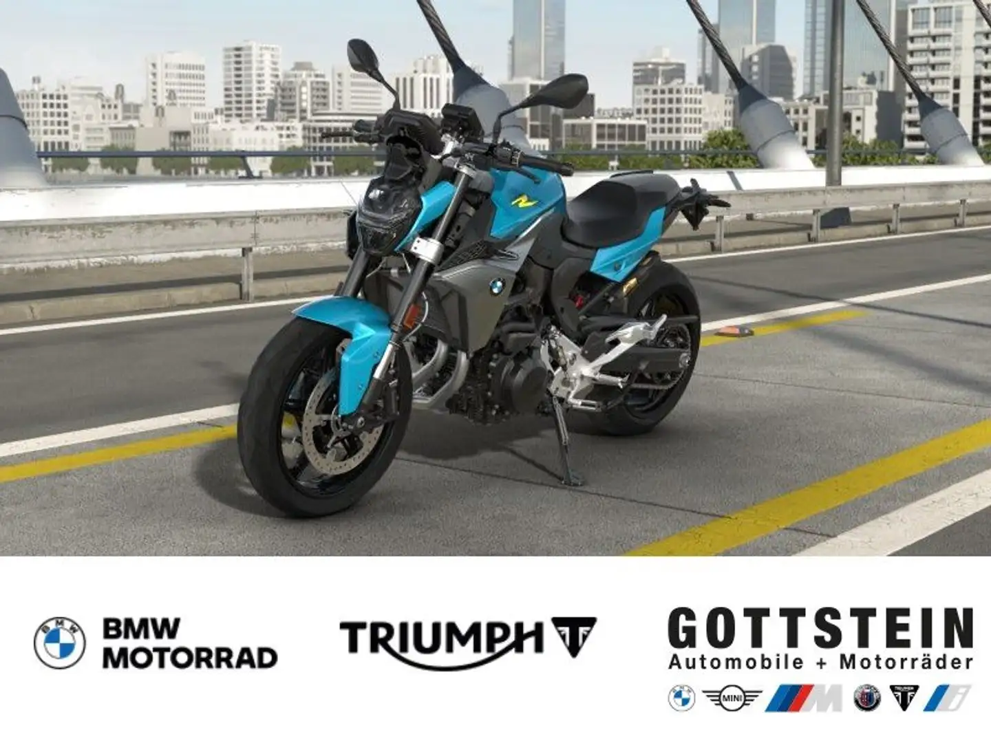 BMW F 900 R Blau - 1