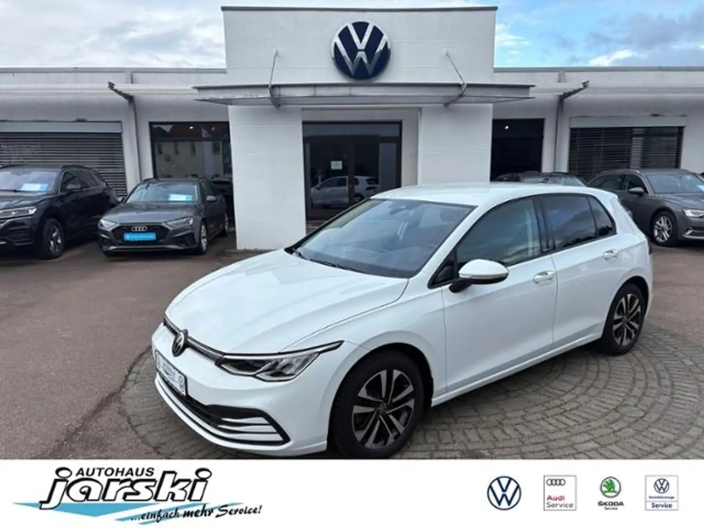 Volkswagen Golf VIII 1.5 TSI United Navi,Klima,ACC Weiß - 1