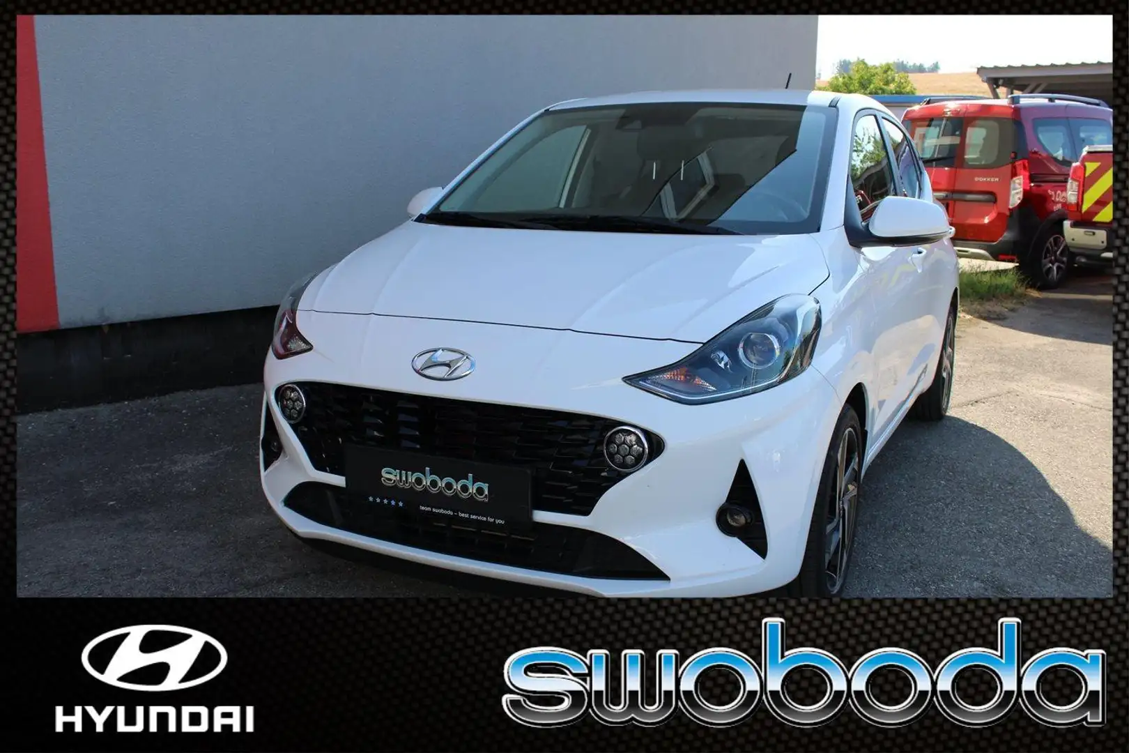 Hyundai i10 1,0 Feel Good Weiß - 1