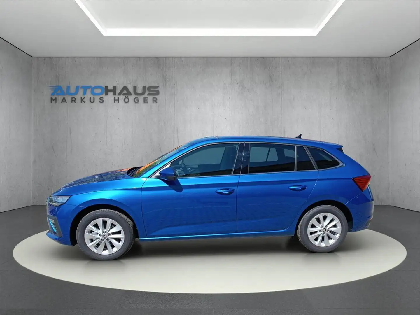Skoda Scala 1.5 16V TSI ACT DRIVE+KAMERA+el. HECKKLAPPE+beh. F Blau - 2