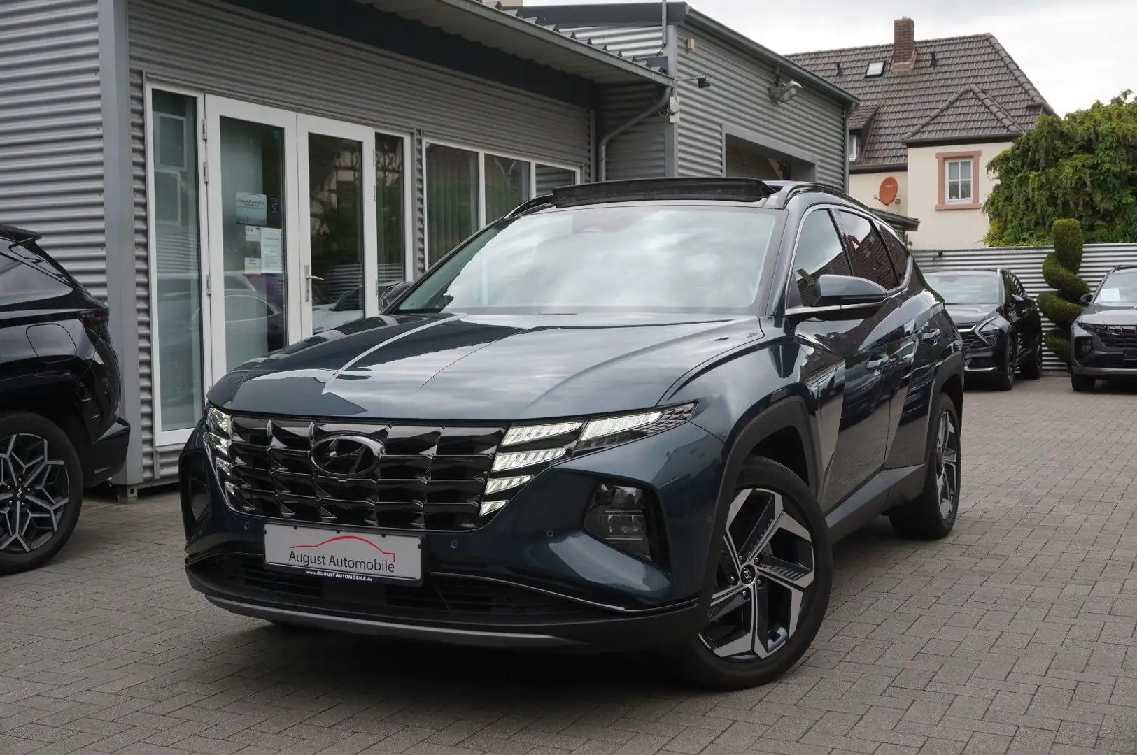 Hyundai TUCSON Prime Plug-In 4WD Pano ASD 360 Belüf 4SHZ Blauw - 1