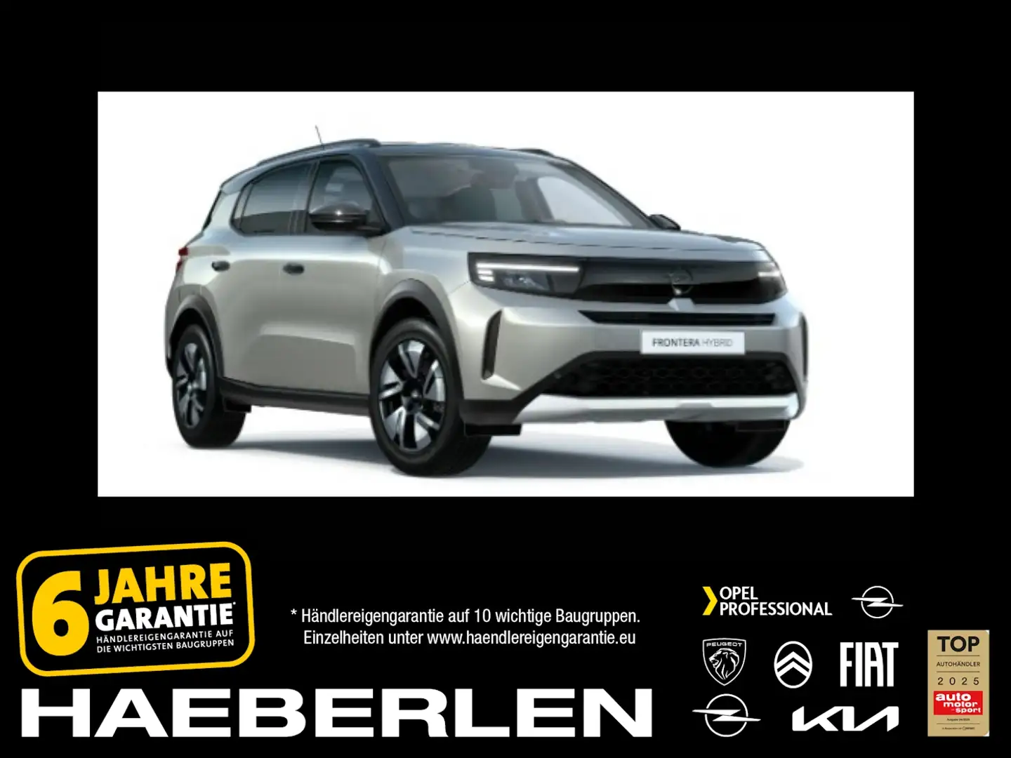 Opel Frontera 1.2 GS PDC*SHZ+LHZ*Kamera*Klima*Navi Silber - 1