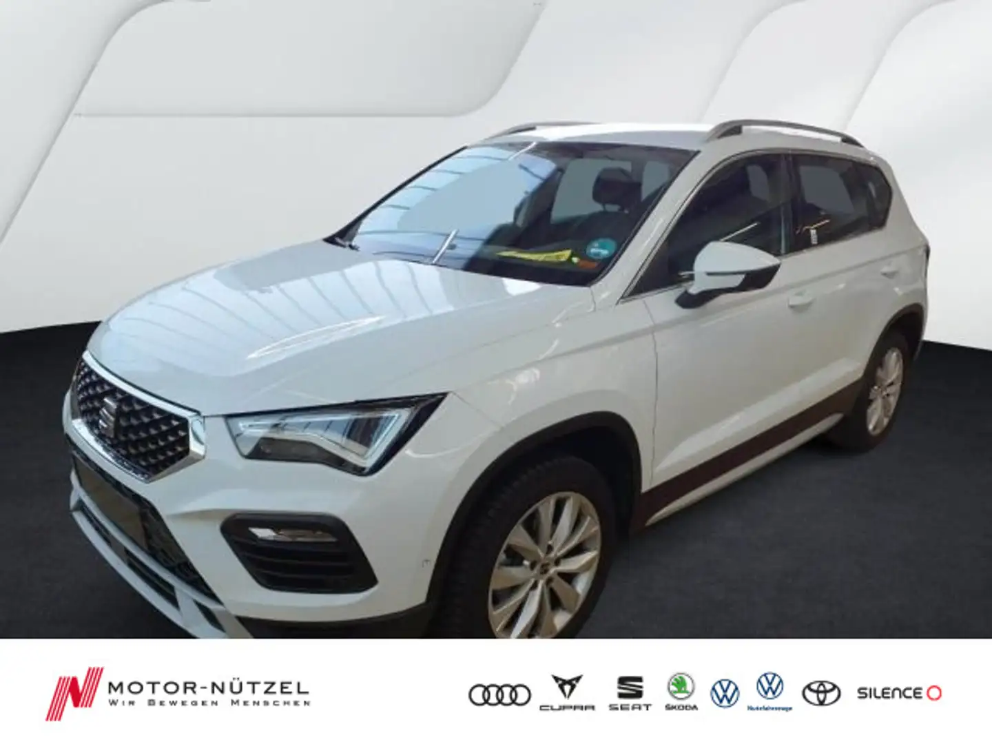 SEAT Ateca 1.5 TSI DSG XPERIENCE LED+NAVI+APP+ACC+SHZ Weiß - 1