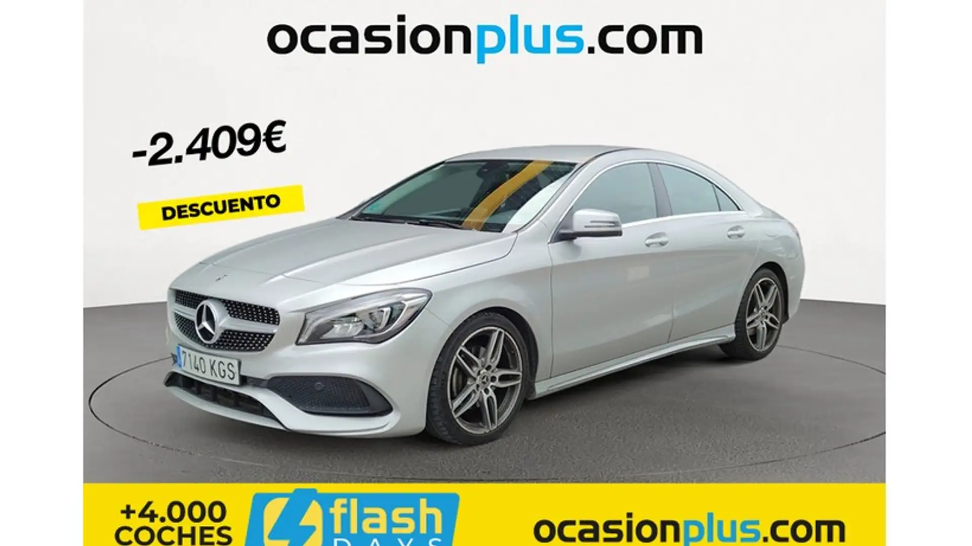 Mercedes-Benz CLA 180 7G-DCT Plateado - 1