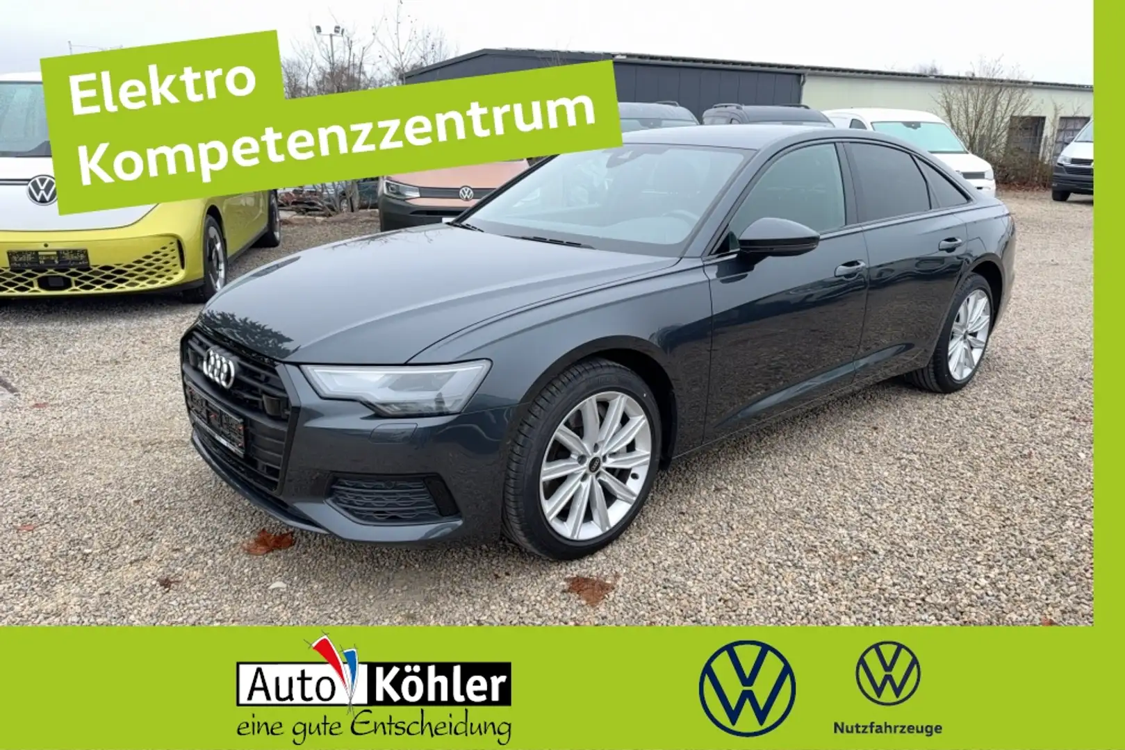 Audi A6 55 design eTFSi quattro ACC/LED/Navi Grau - 1
