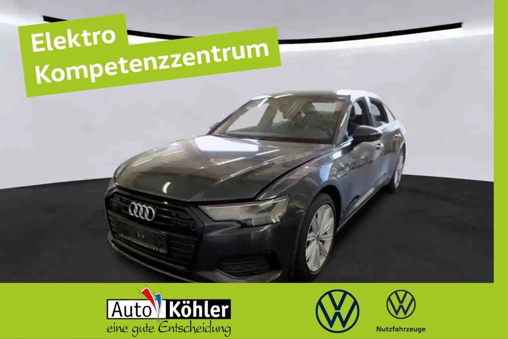 Audi A6 55 design eTFSi quattro ACC/LED/Navi Grau - 1