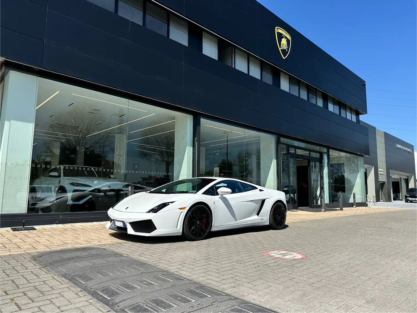 Lamborghini Gallardo Coupe 5.2 LP 560-4 e-gear Biały - 2