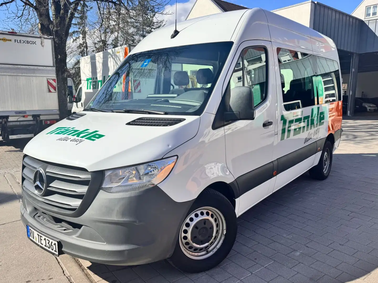 Mercedes-Benz Sprinter 316 CDI RWD, 9 Sitzer, AHK 3,5t Weiß - 1