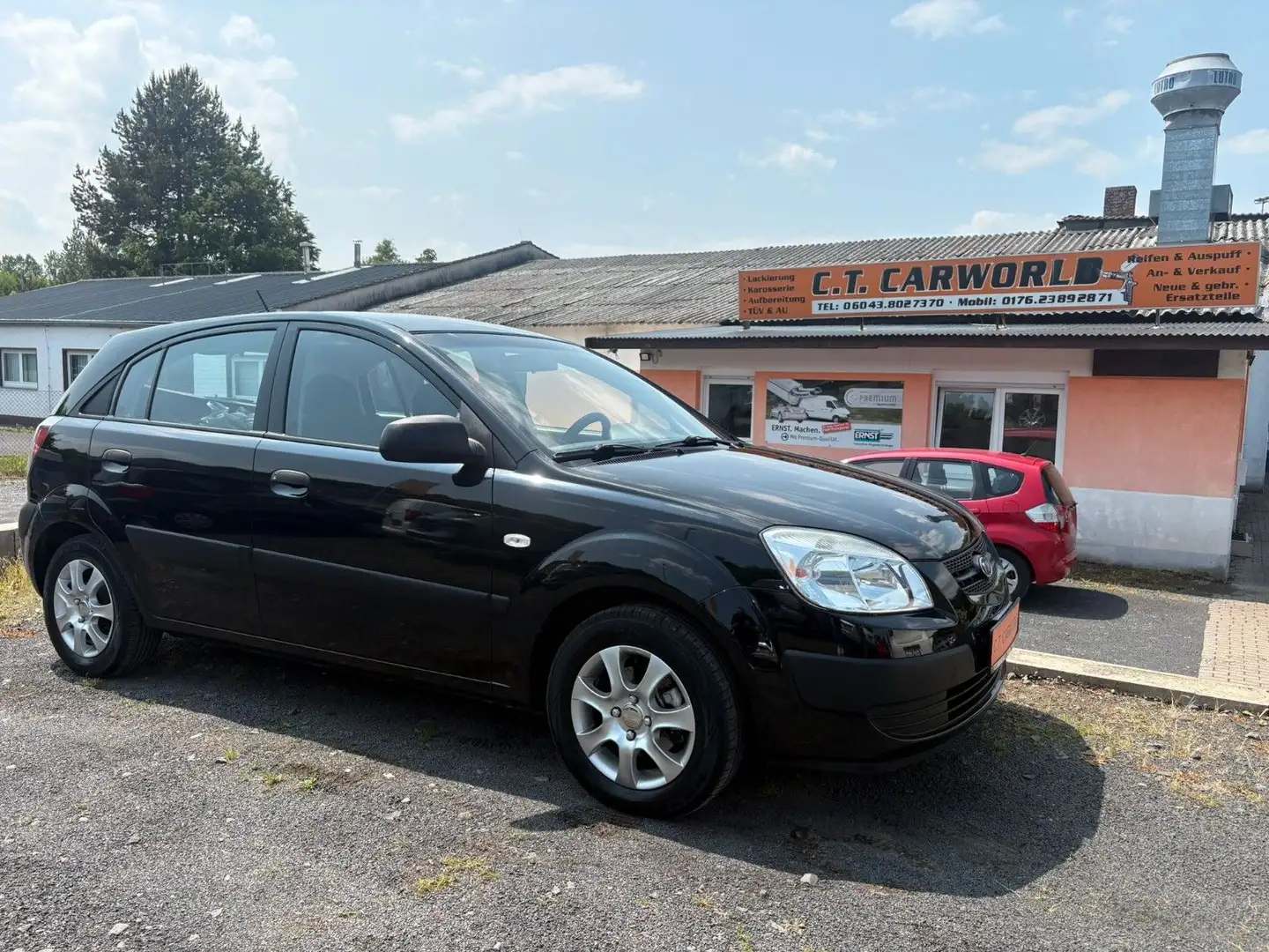 Kia Rio RIO 1.4 ATTRACT 1.HAND / TÜV NEU / SERVICE NEU Negro - 1