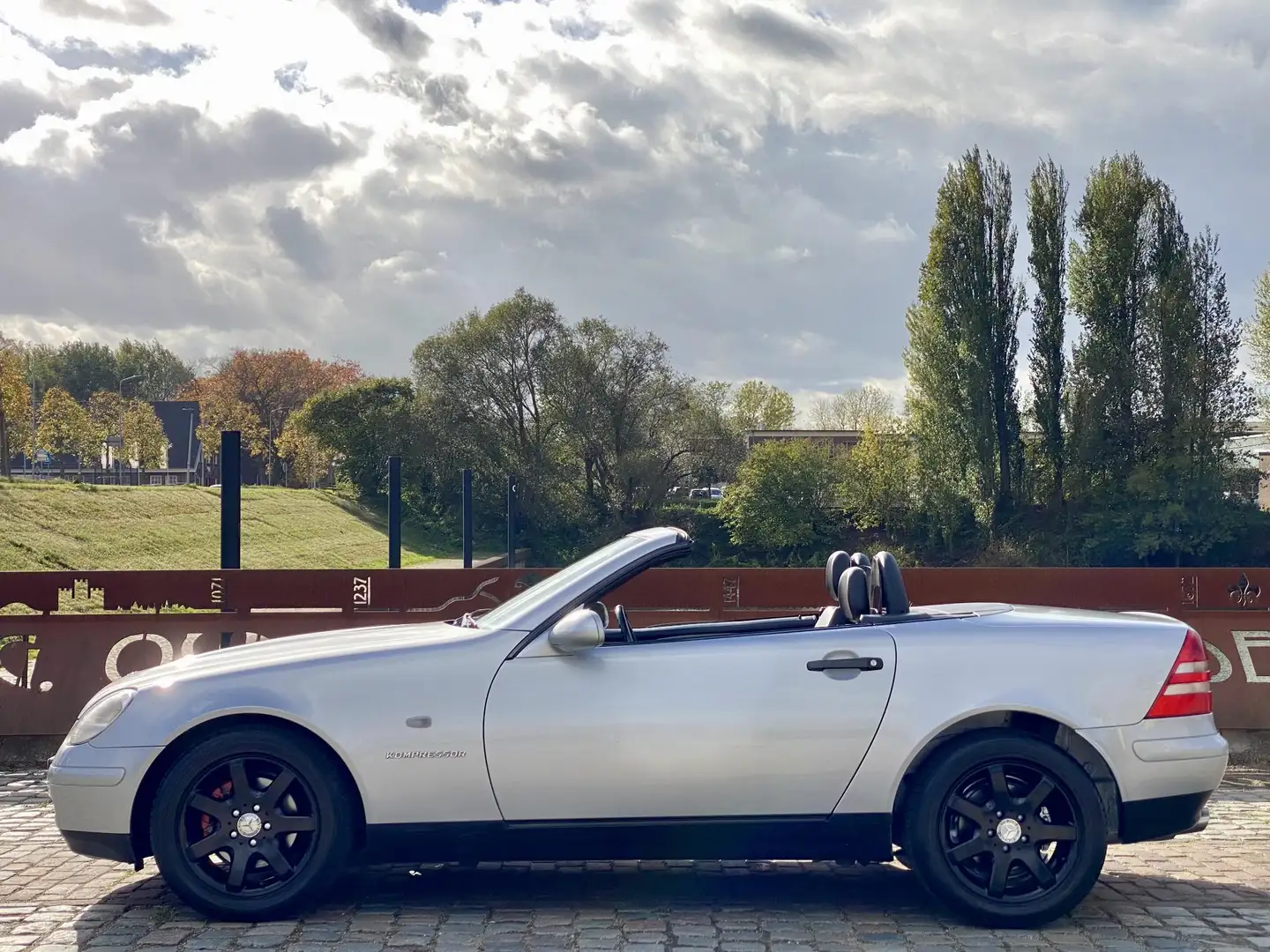 Mercedes-Benz SLK 230 KOMPRESSOR, NL AUTO, 75.600KM Gris - 2
