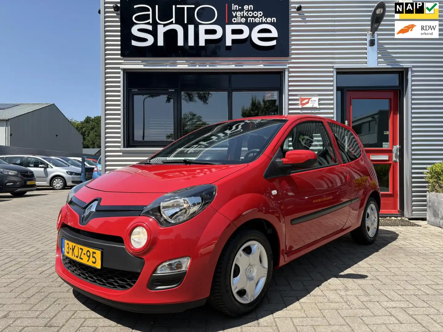 Renault Twingo 1.2 16V Collection -AIRCO-BLUETOOTH-RADIO/CD/USB/A Rood - 1