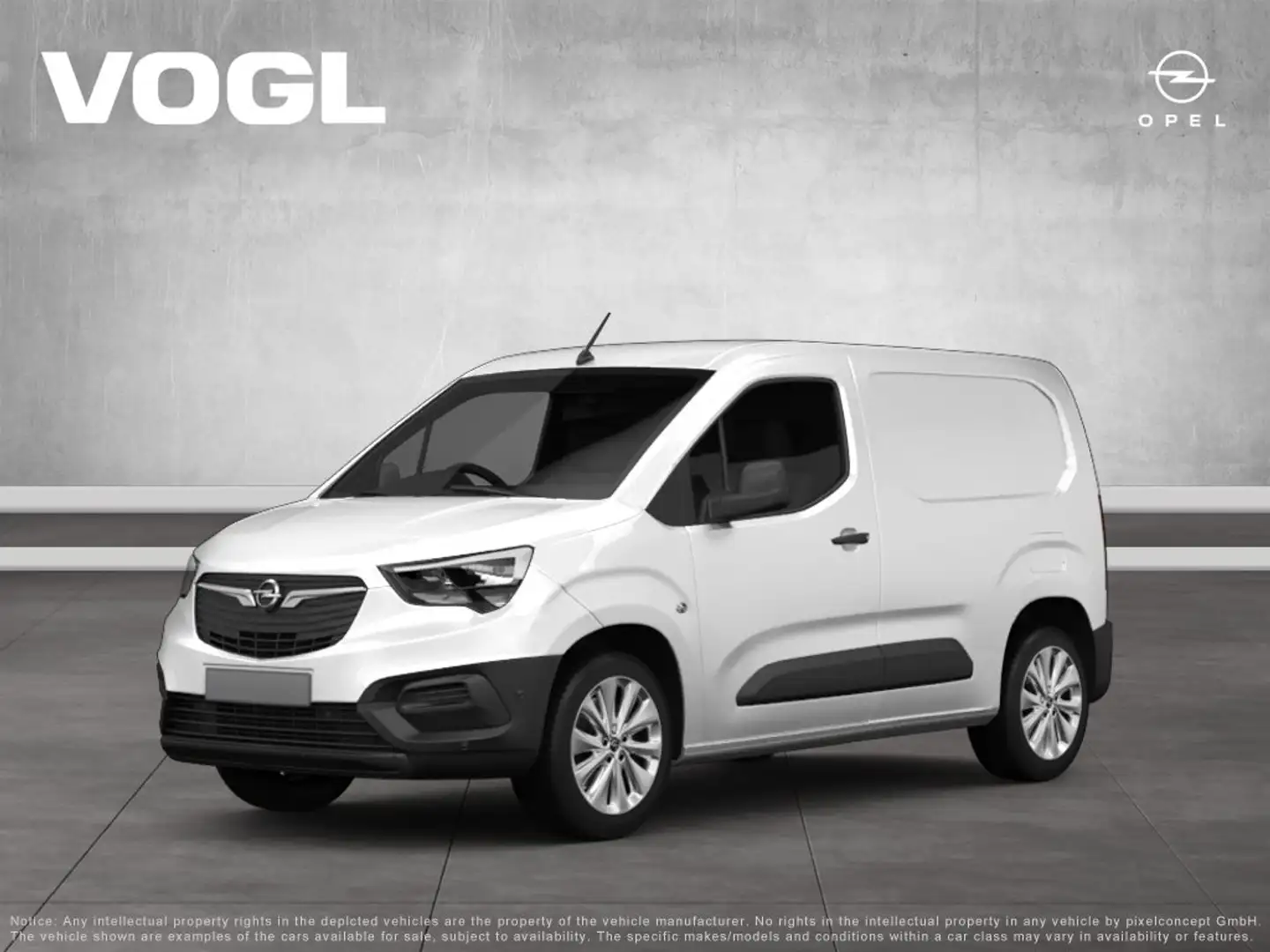 Opel Combo Cargo 1.2 Selection Parkpilot hinten Weiß - 1