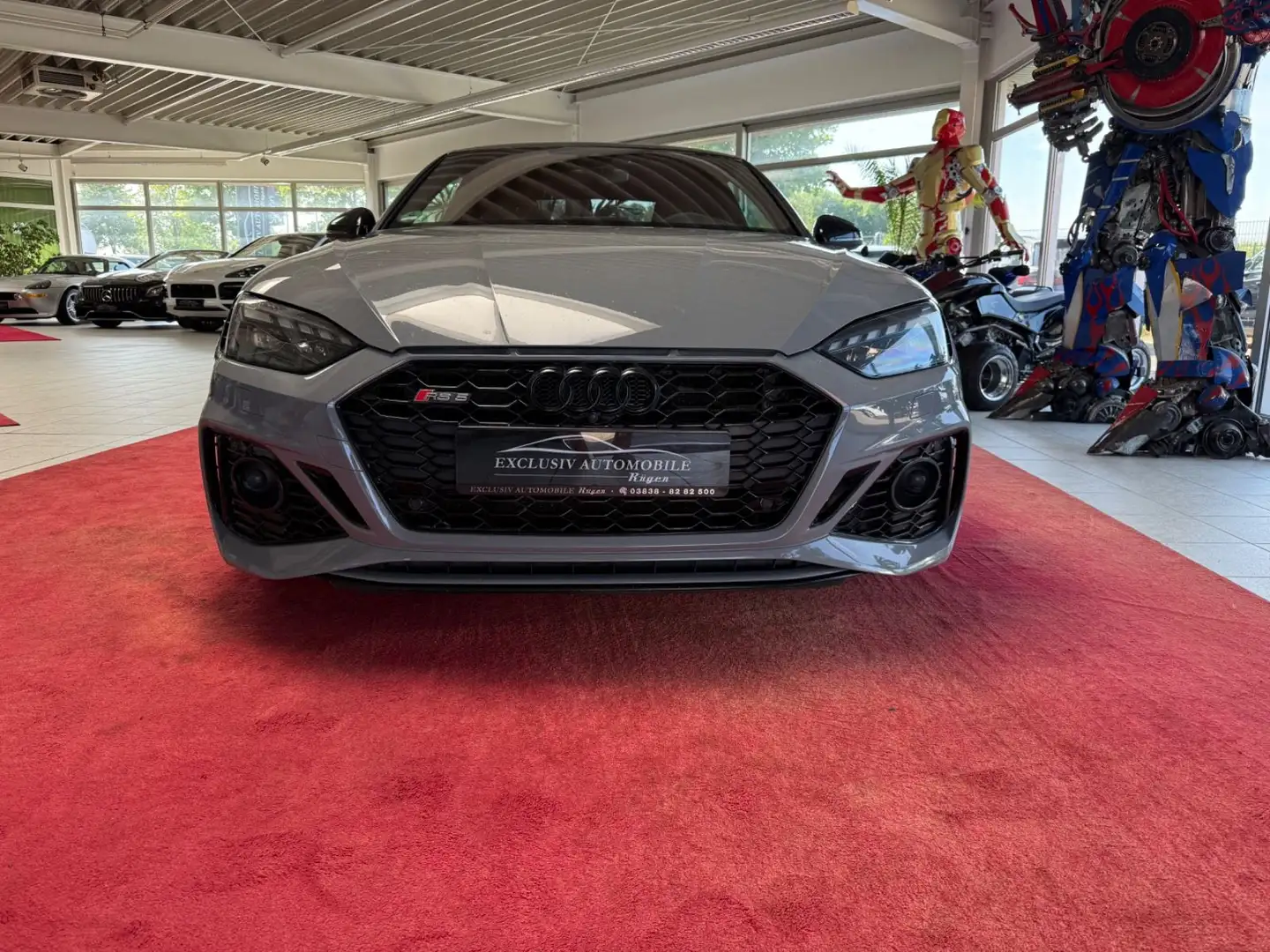 Audi RS5 Coupe Keramik 280 Km/H Nappa Headup B&O 22" Grigio - 2