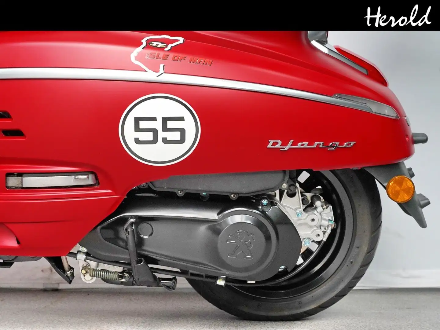 Peugeot Django 125 Rojo - 2