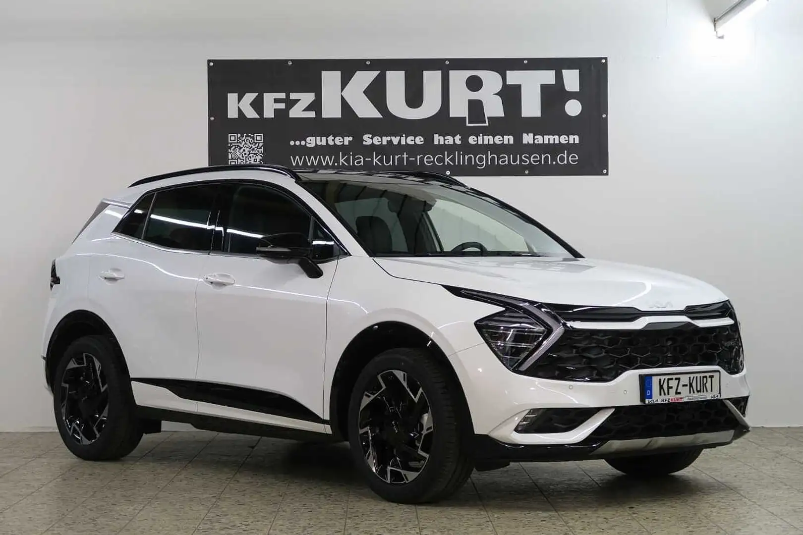 Kia Sportage 1.6 CRDI AWD 48V DCT GT Line! Paket-5! Blanc - 1