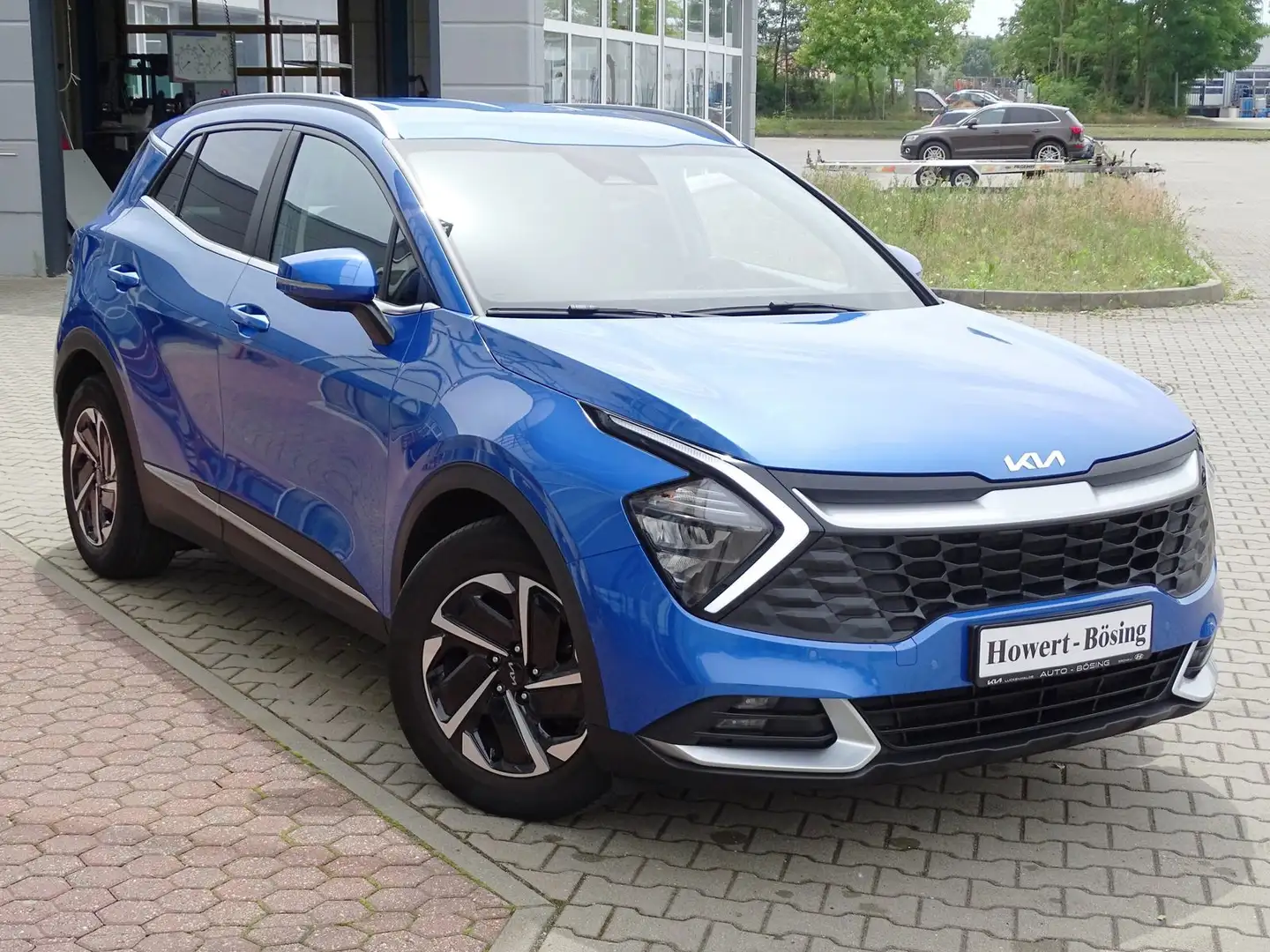 Kia Sportage 1.6 DCT7 48V Klima-SHZG-LHZG-Navi-LED Azul - 2