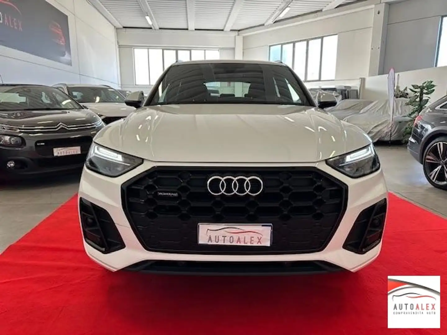 Audi Q5 40 2.0 tdi mhev 12V S line Plus quattro s-tronic Weiß - 2