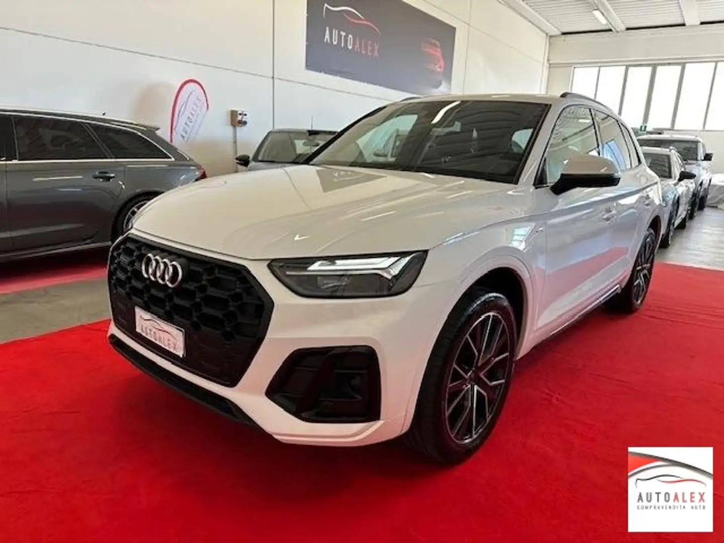 Audi Q5 40 2.0 tdi mhev 12V S line Plus quattro s-tronic Weiß - 1