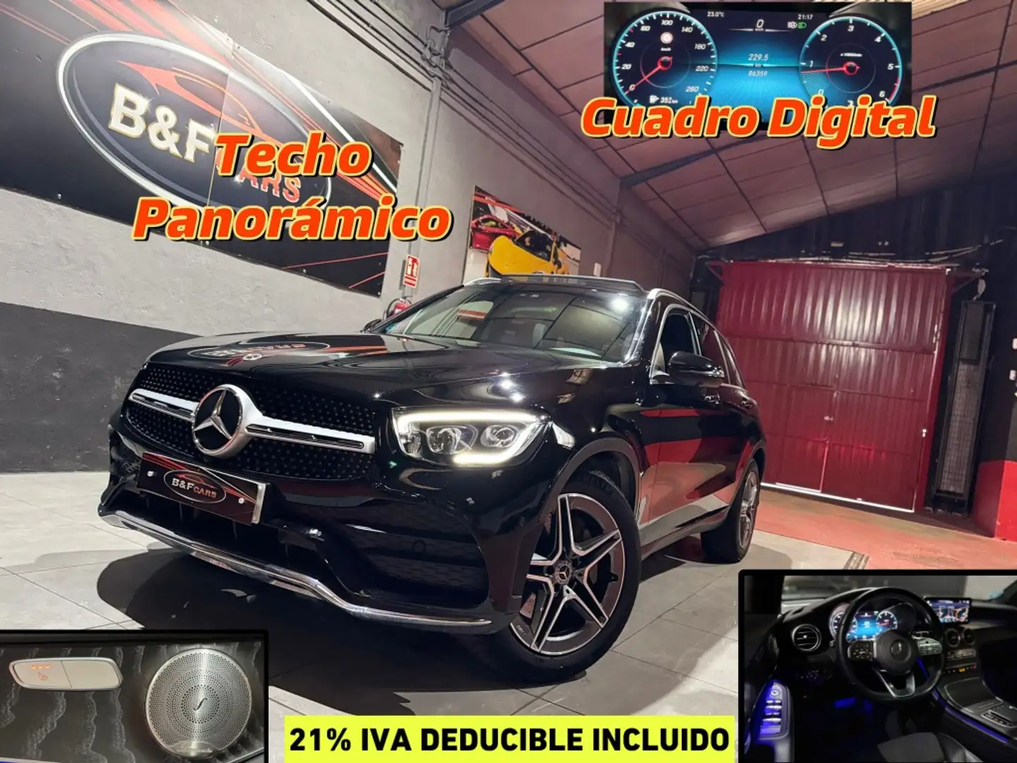 Mercedes-Benz GLC 220 220d 4Matic 9G-Tronic Noir - 1