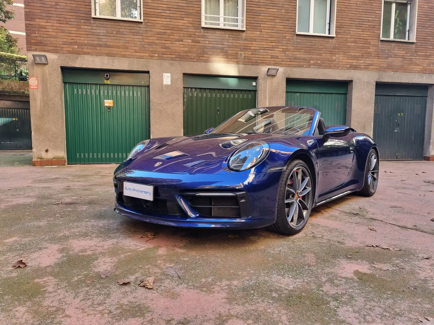 Porsche 992 911 Carrera S Cabriolet Bleu - 1