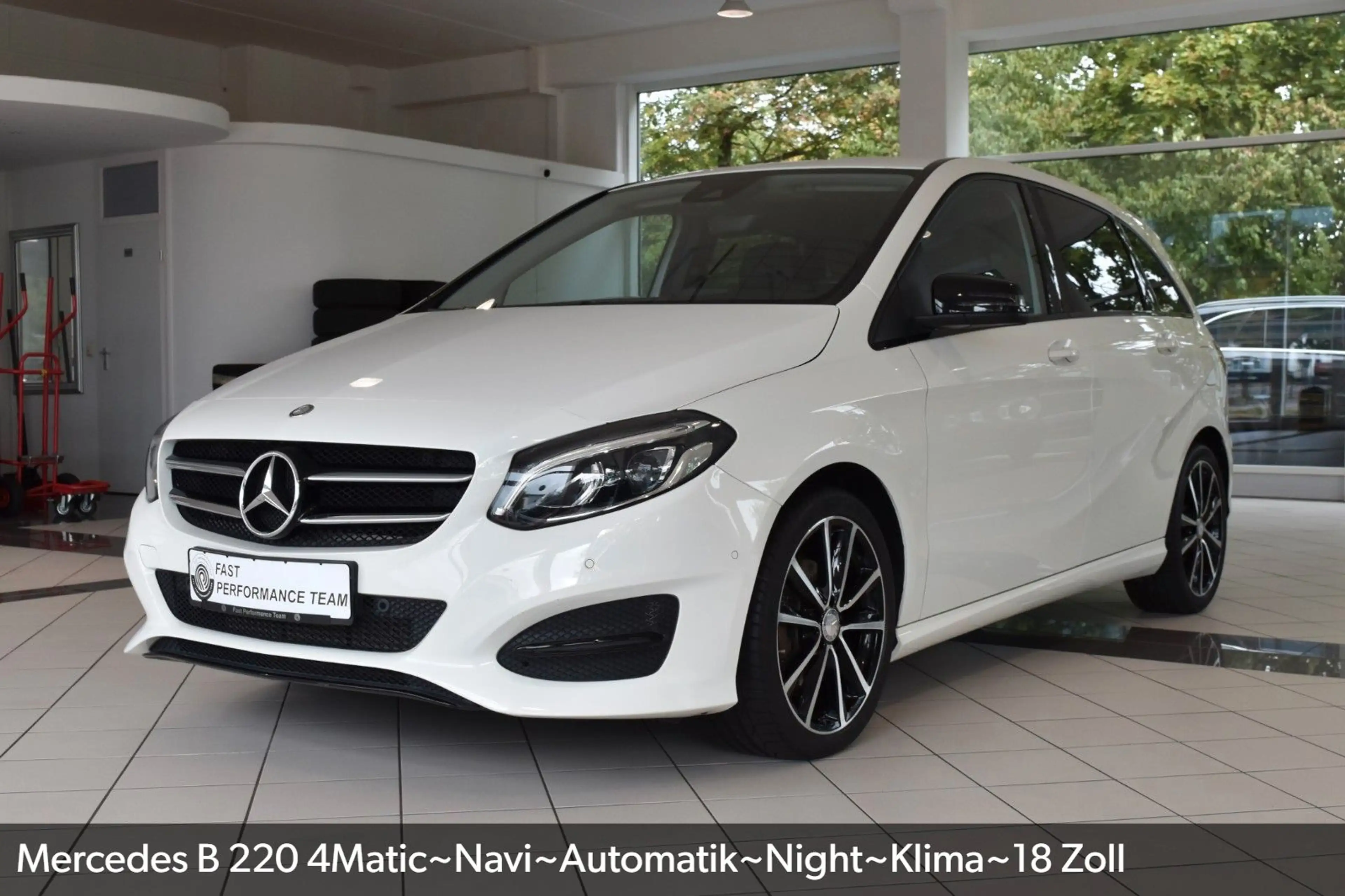 Mercedes-Benz B 220 4Matic~Navi~Automatik~Night~Klima~18 Zoll