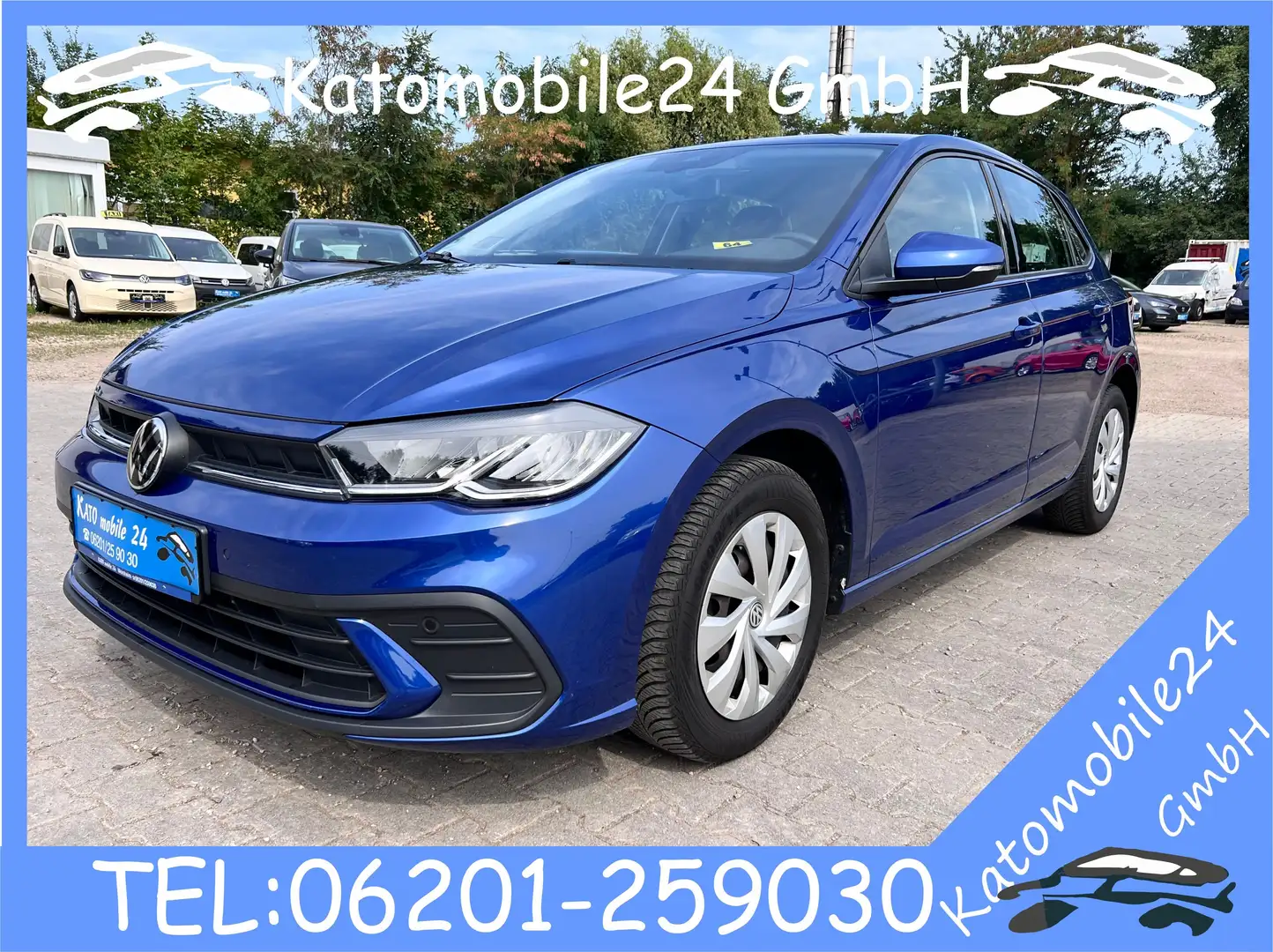 Volkswagen Polo Life TGI CNG Erdgas IQ.DRIVE ACC LED Navi PDC ... Blau - 1