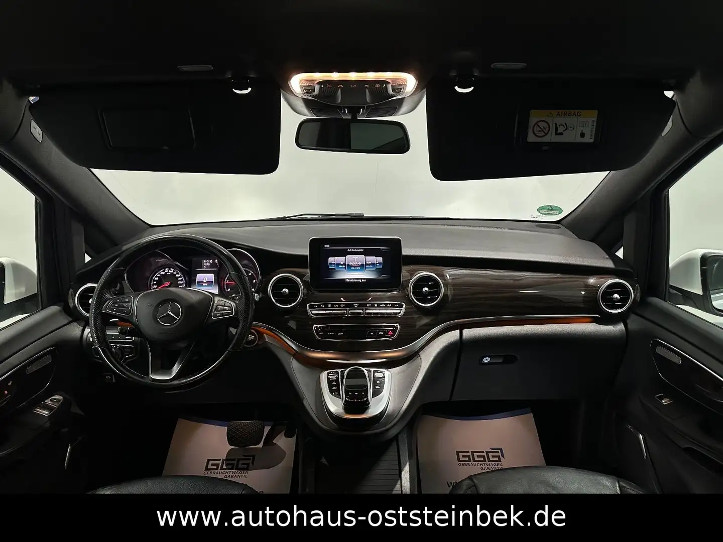 Mercedes-Benz V 250 d LANG BLUETEC/AVANTG./LED/360°/AHK/7-SITZ Blanc - 2