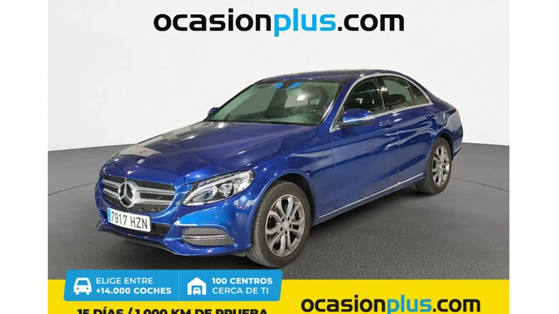 Mercedes-Benz C 220 220BlueTec Blauw - 1