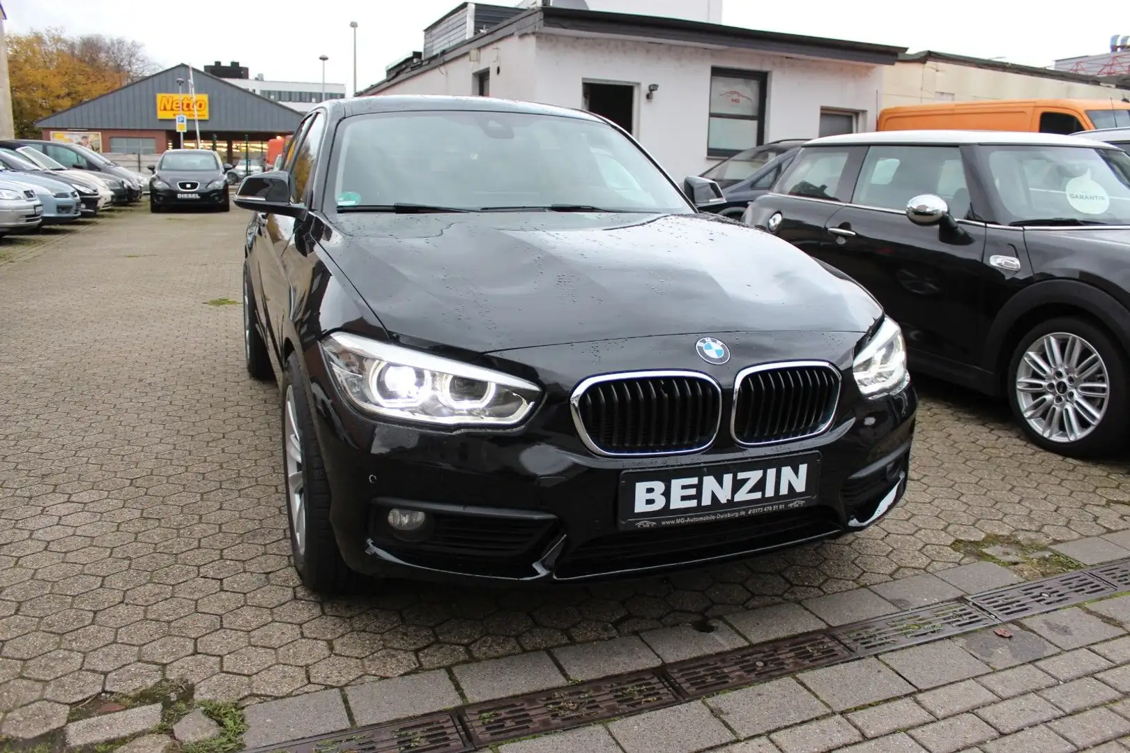 BMW 120 1 Lim. 5-trg. 120 i Advantage/Navi/LED/Pdc V+H Negro - 2