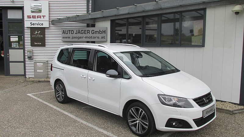 SEAT Alhambra FR 2,0 TDI CR DSG 19999,.excl.7 Sitze Anhängevo...
