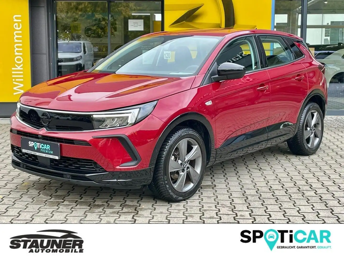 Opel Grandland GS Line R-KAMERA*LED*SHZ*LHZ*TOTWINKEL*PARK ASSIST Rot - 1