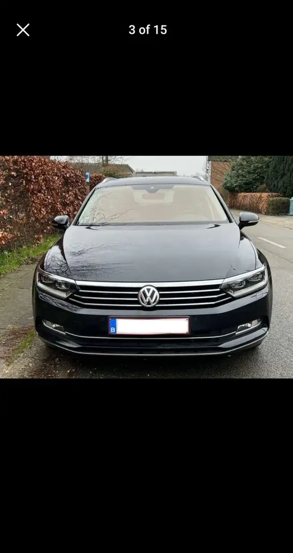 Volkswagen Passat Variant 2.0 TDI DSG (BlueMotion Technology) Highline Noir - 1