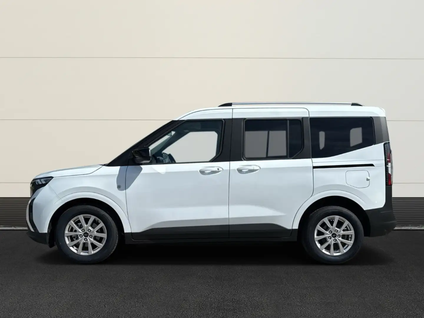 Ford Tourneo Courier Titanium 1.0 EcoBoost ERB-ZV 67 Rent. Weiß - 2