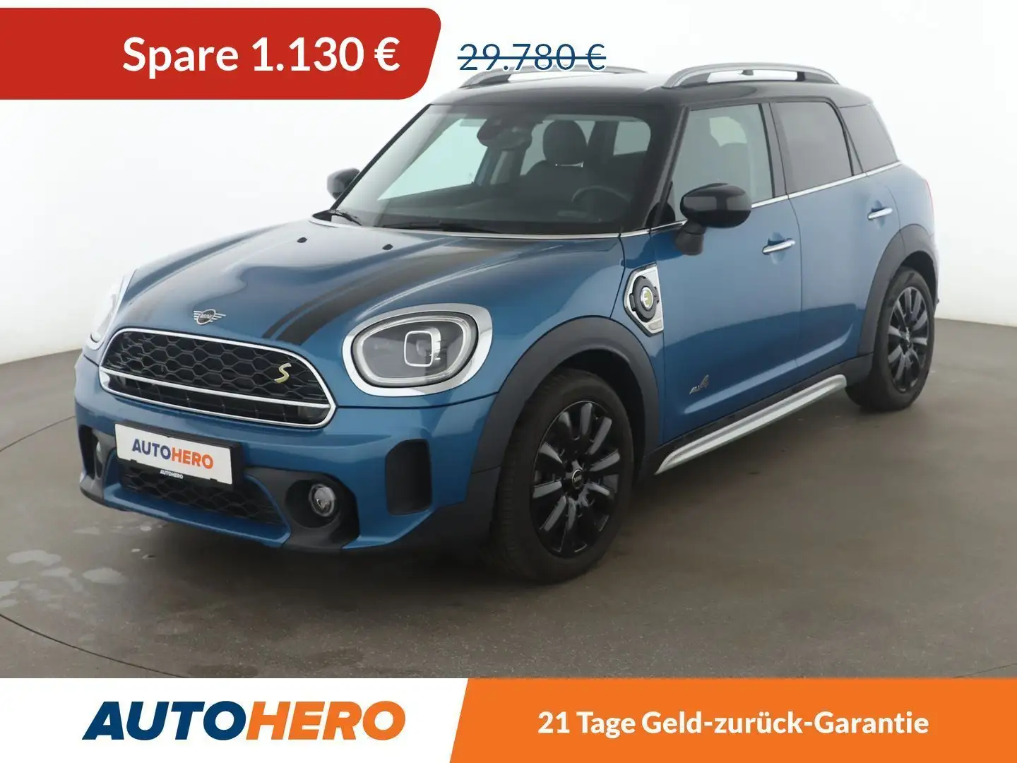 MINI Cooper SE Countryman Cooper S E Hybrid ALL4 Classic Trim Aut.*CAM* Blau - 1