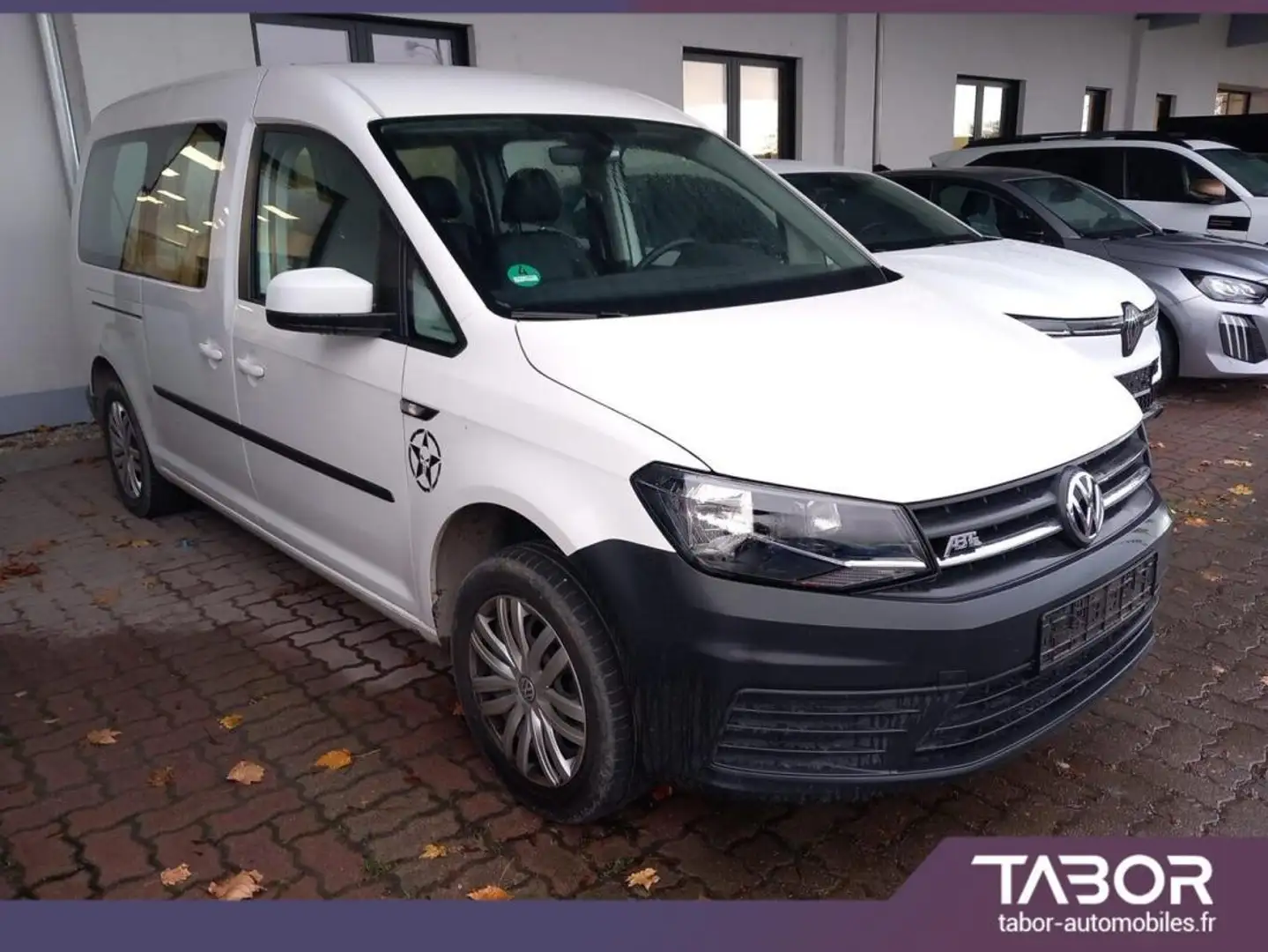 Volkswagen Caddy Electro 48Kw Trendline Clima Weiß - 2
